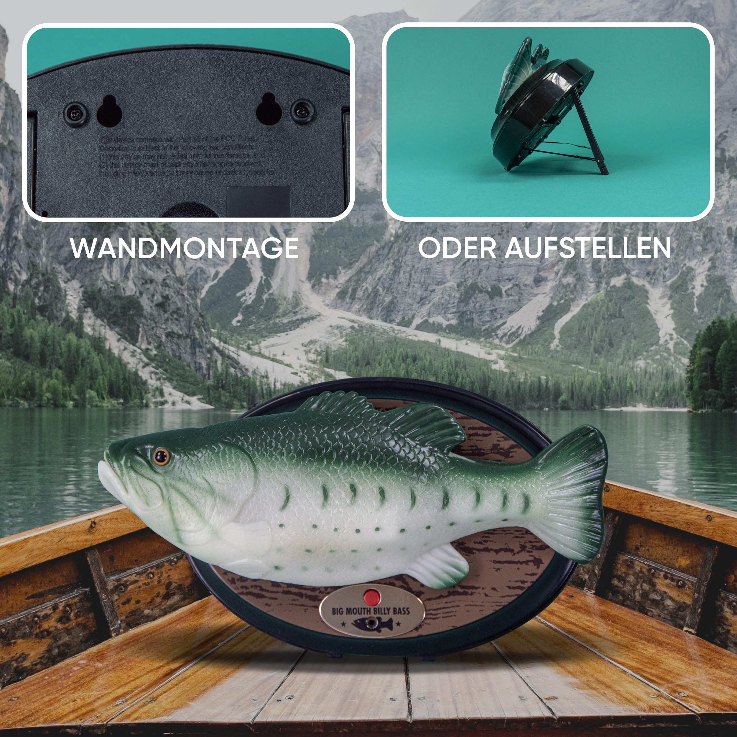 Big Mouth Billy Bass - The Singing Sensation : Amazon.de: Toys